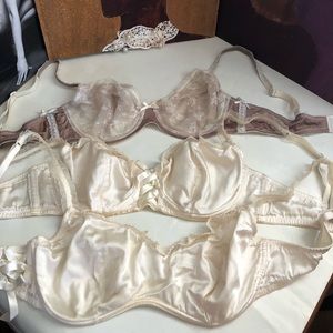 SOLD ‼️‼️‼️Three Unlined bras